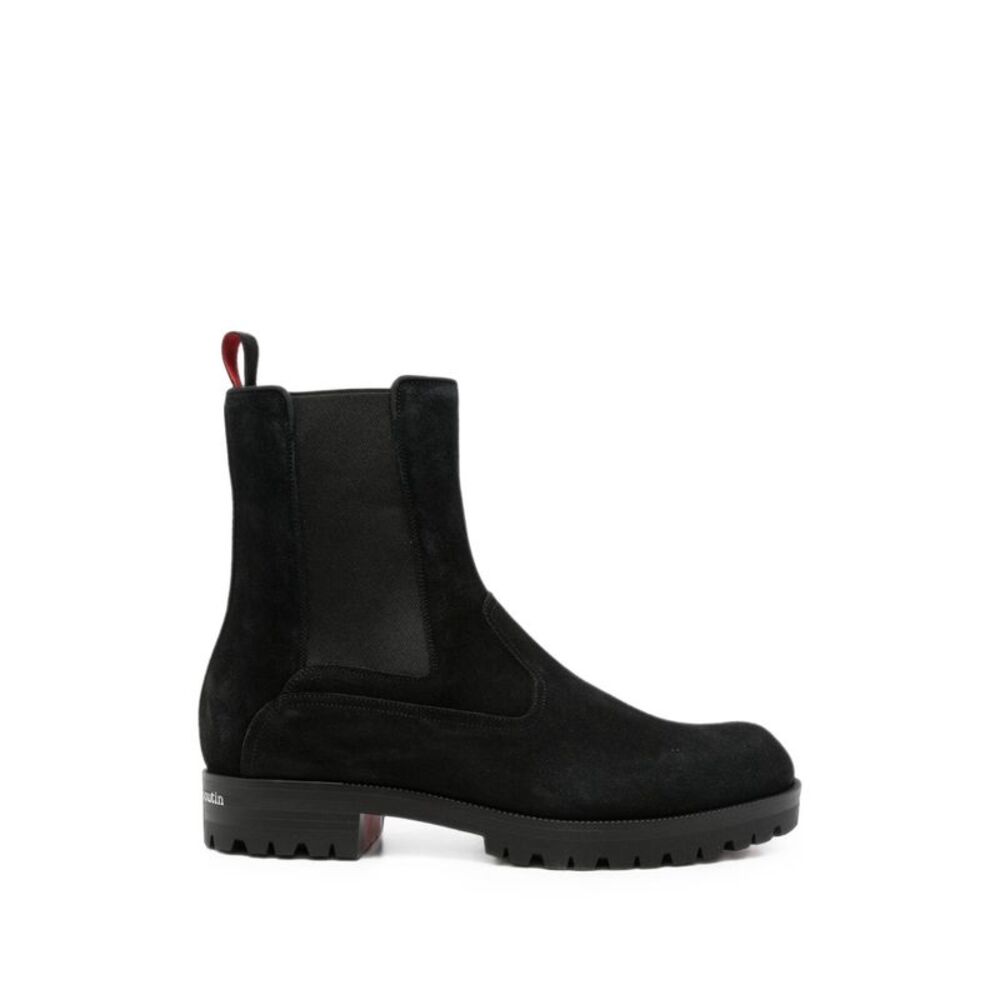 Christian Louboutin Men Cavernos Leather Boots